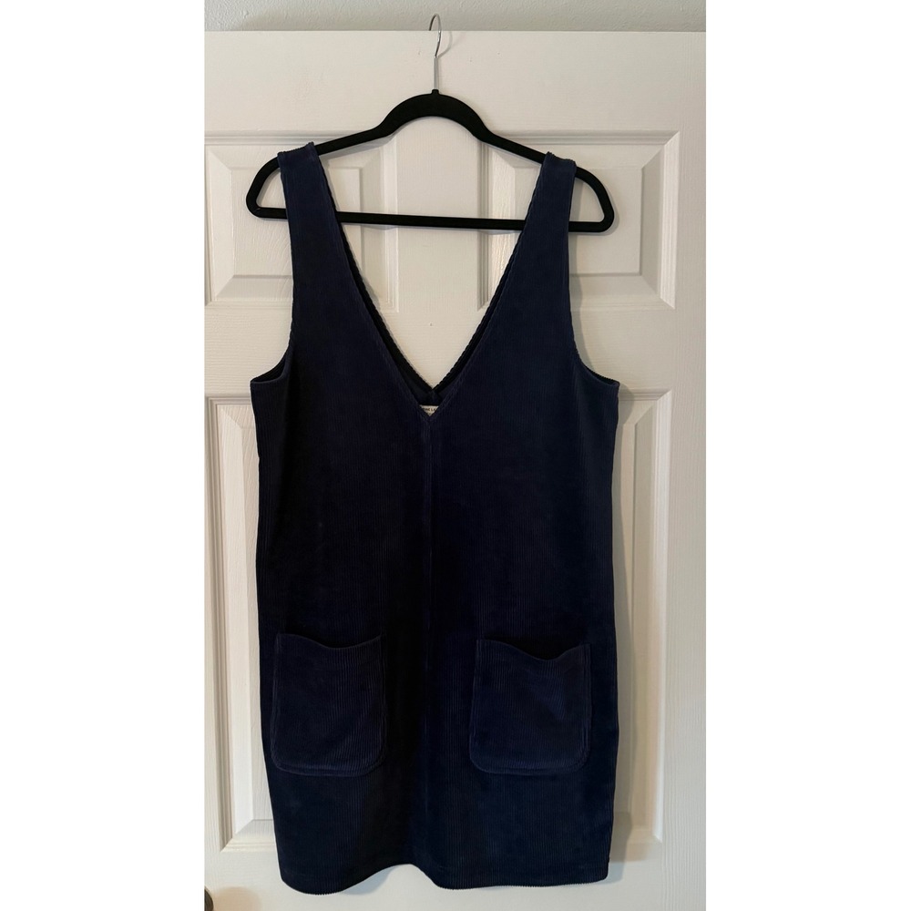 Women's Marine Layer Shift Courdory Jumper‎ Dress Preppy Academia Cottagecore L.